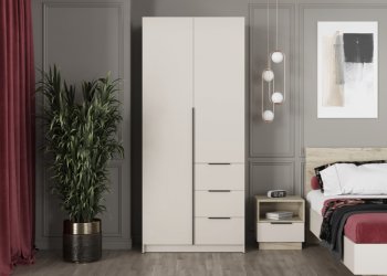 Шкаф 900 мм Вентуро ШК-001 (Стиль) в Екатеринбурге - mebel-e96.ru