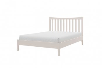 Кровать из массива Виола льняной (БМ) в Екатеринбурге - mebel-e96.ru