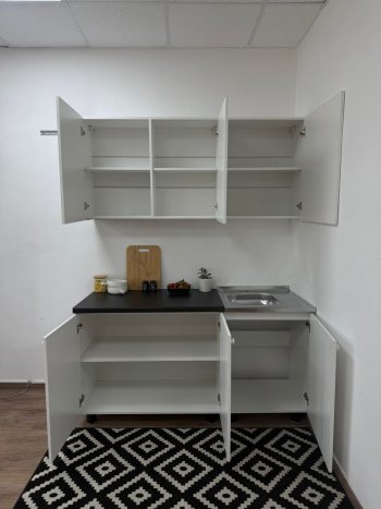 Кухонный гарнитур Куба 1600 мм (БТС) в Екатеринбурге - mebel-e96.ru