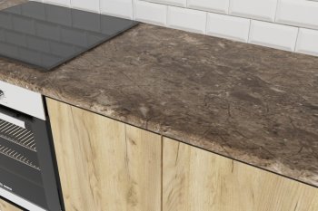 Кухонный гарнитур Янтарь экстра 3000 мм (Герда) в Екатеринбурге - mebel-e96.ru