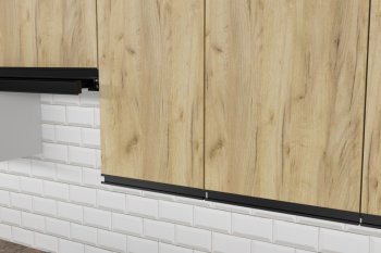Кухонный гарнитур Янтарь экстра 3000 мм (Герда) в Екатеринбурге - mebel-e96.ru