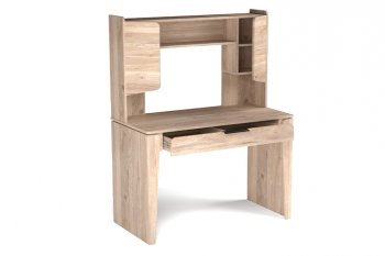 Стол письменный с надстройкой Юта (СБК) в Екатеринбурге - mebel-e96.ru